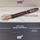 Perfect Replica Montblanc Rose Gold Clip Brown M Marc Rollerball Pen (4)_th.jpg